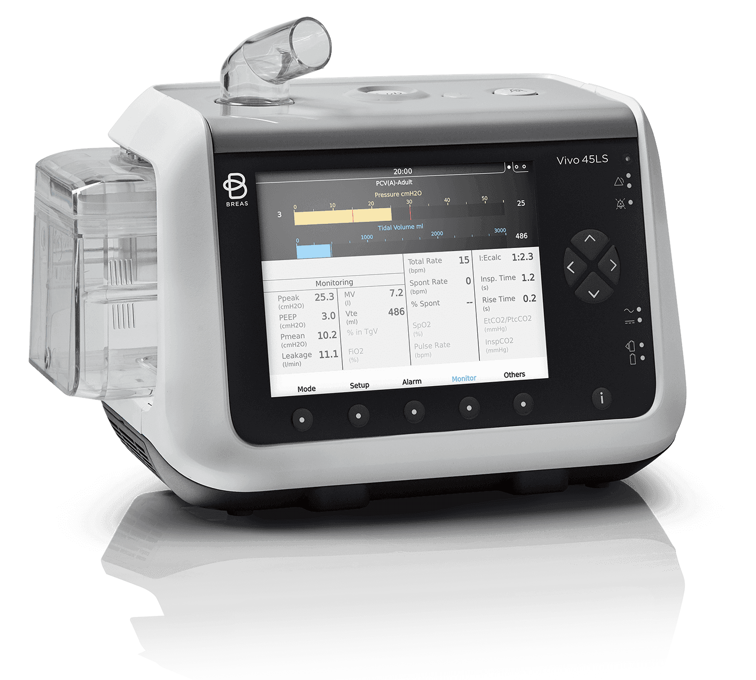 Vivo 45LS with humidifier